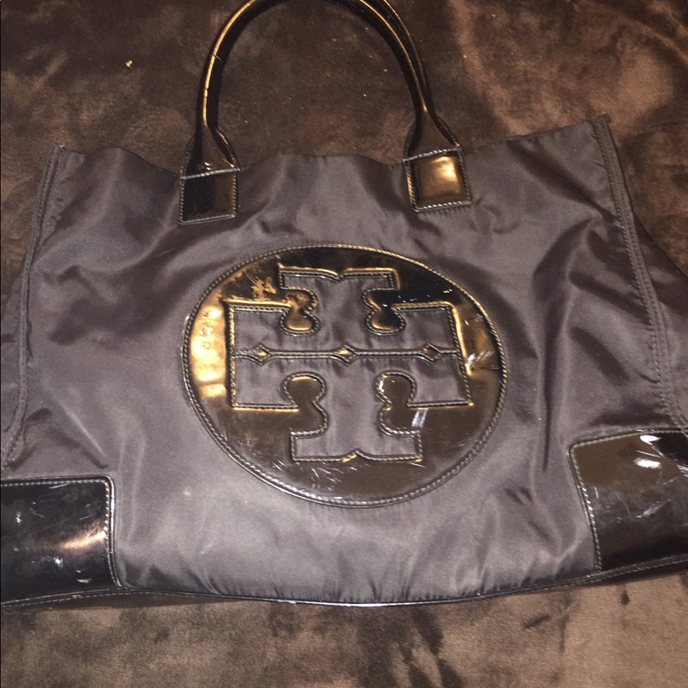 Tory Burch “ELLA PATENT TOTE”